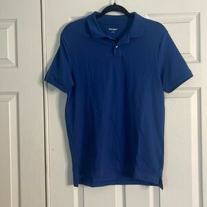 Blue Old Navy Polo Shirt. Men’s size Small.